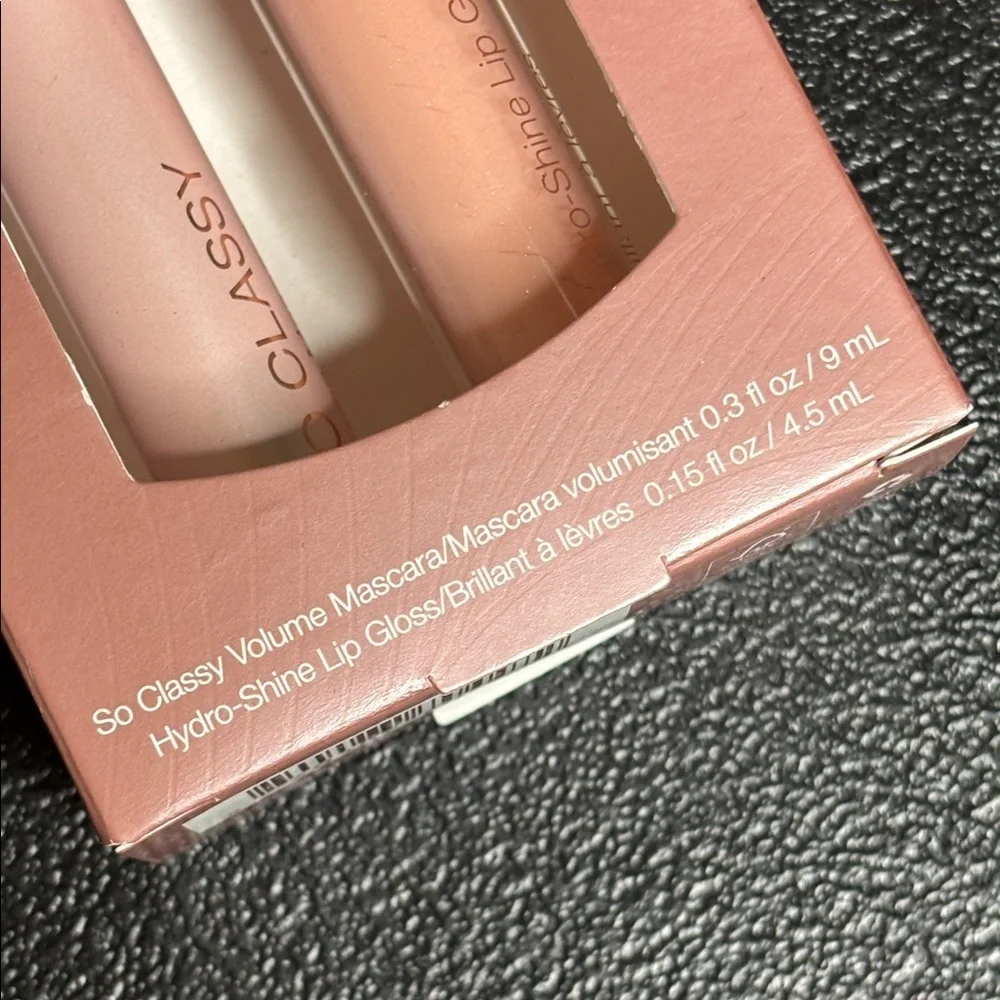 Mineral Fusion Natural Beauty Eye & Lip Kit - So Classy Mascara Lip Gloss Set